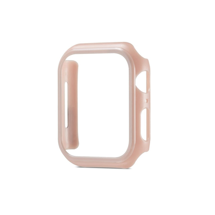 Apple Watch Series 5 44mm / Apple Watch 44mm Mat Plastik Bumper  - Pink#serie_3