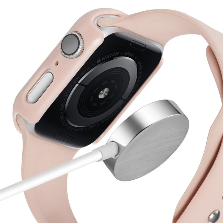 Apple Watch Series 5 44mm / Apple Watch 44mm Mat Plastik Bumper  - Pink#serie_3