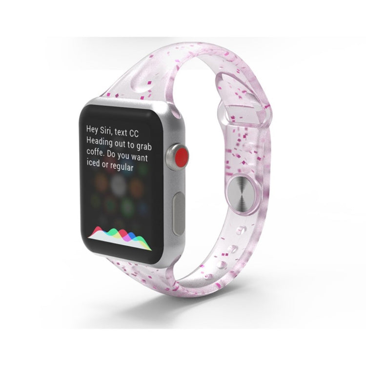 Fantastisk Universal Apple Silikone Rem - Pink#serie_1