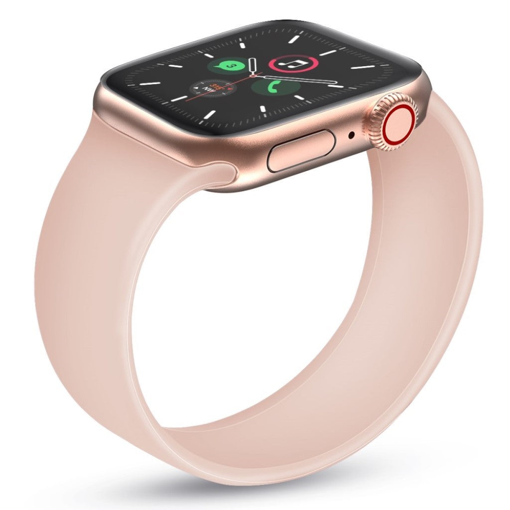 Helt vildt sejt Universal Apple Silikone Rem - Størrelse: M - Pink#serie_4