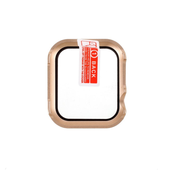 Meget Godt Universal Apple Silikone og Glas Cover - Guld#serie_4