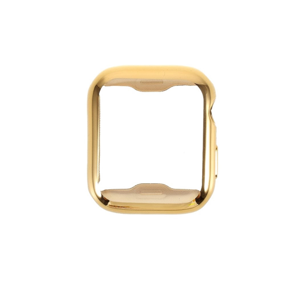 Universal Apple  Silikone og Glas Bumper  - Guld#serie_3