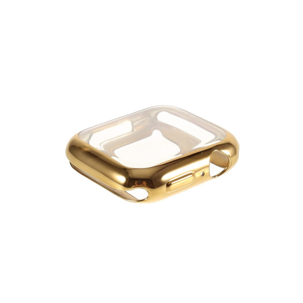 Universal Apple  Silikone og Glas Bumper  - Guld#serie_3