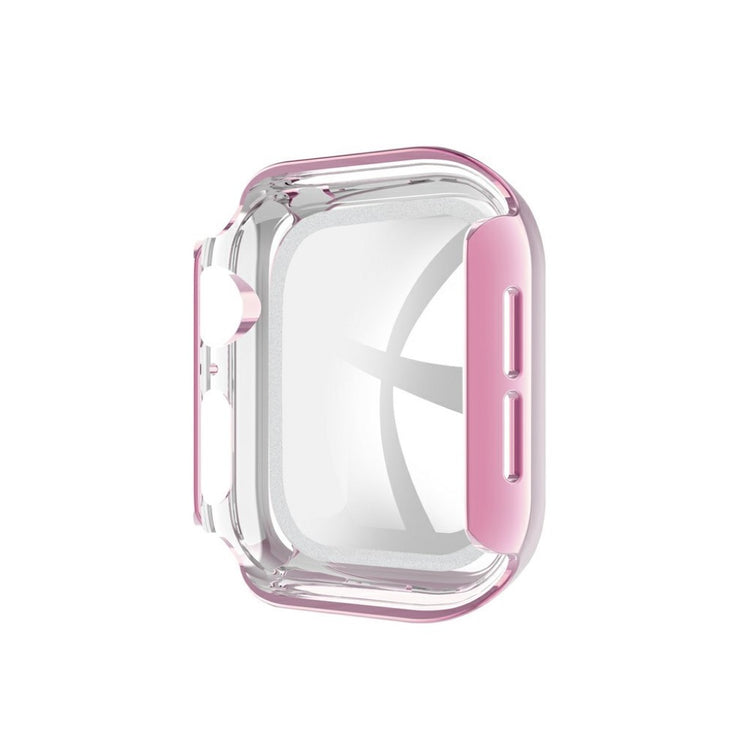 Fint Universal Apple Rhinsten og Silikone Cover - Pink#serie_2