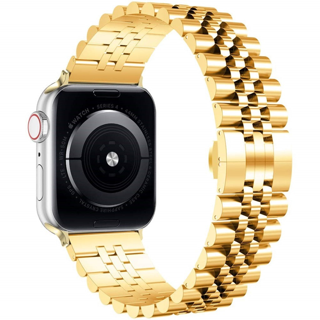 Helt vildt elegant Universal Apple Metal Rem - Guld#serie_2