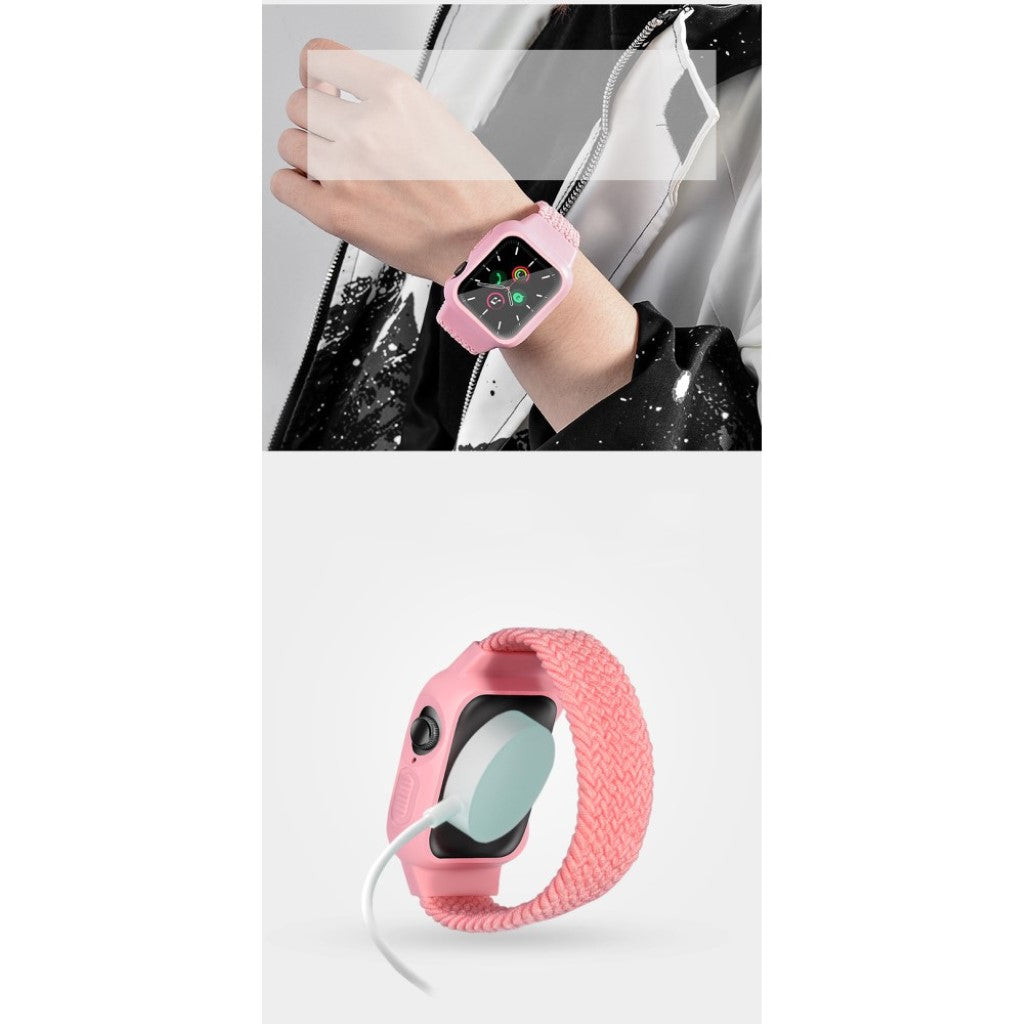 Klassisk Universal Apple Nylon Rem - Pink#serie_3