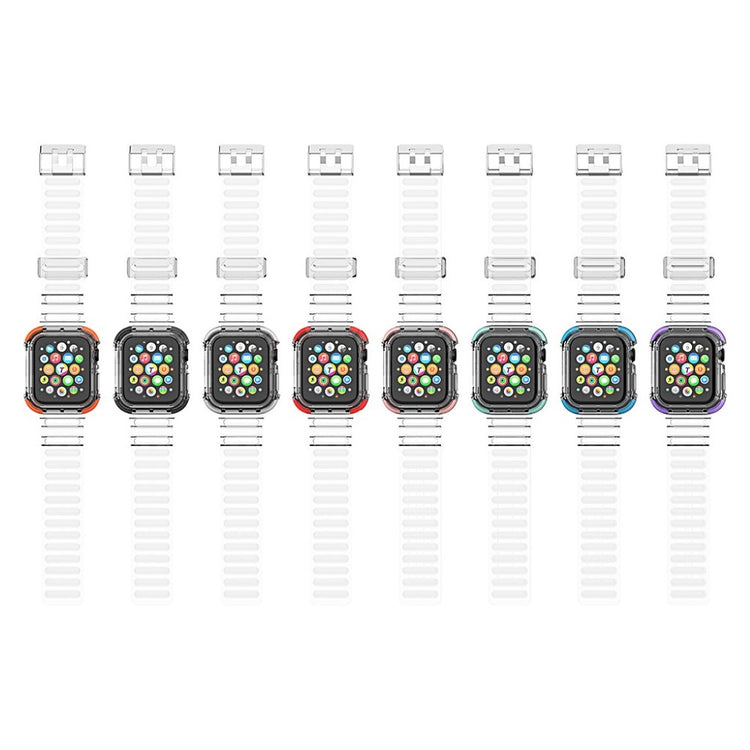 Fremragende Universal Apple Silikone Rem - Rød#serie_2