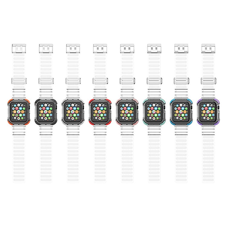 Fremragende Universal Apple Silikone Rem - Blå#serie_5