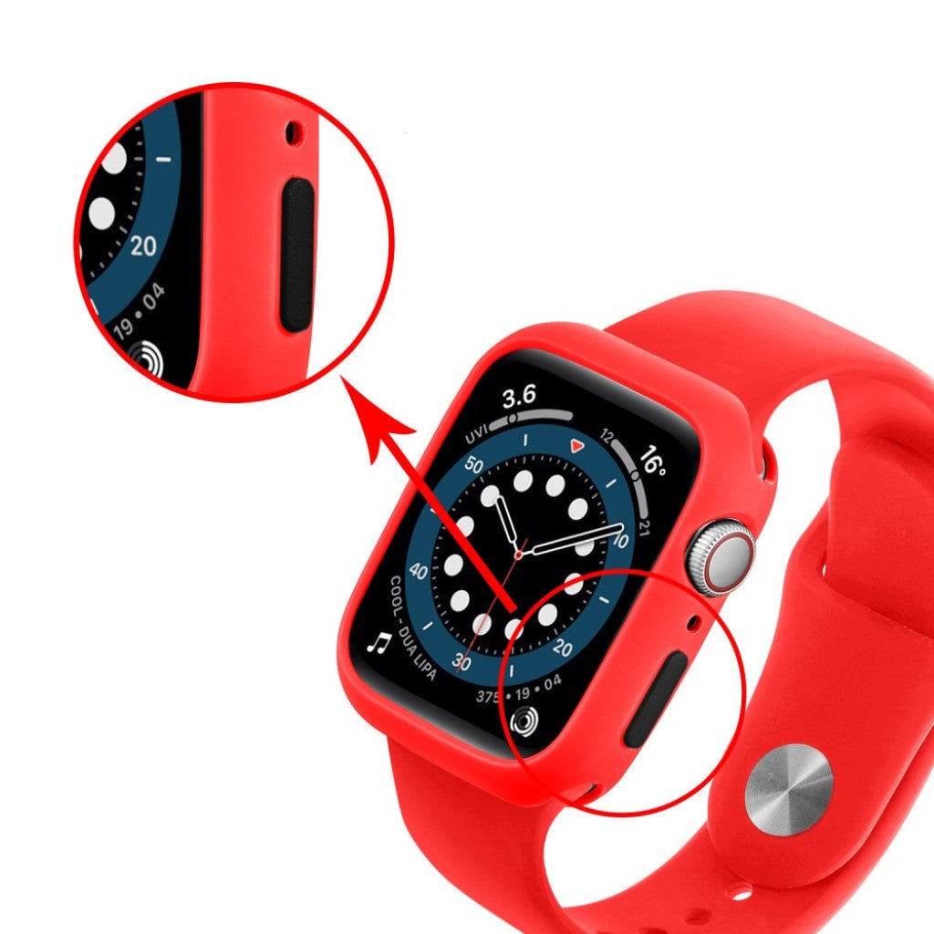 Universal Apple  Silikone Bumper  - Rød#serie_4
