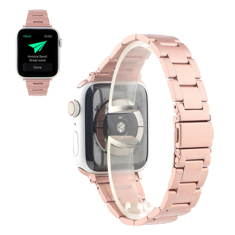  Apple Watch Series 6 44mm / Apple Watch Series 5 44mm Metal Rem - Pink#serie_2