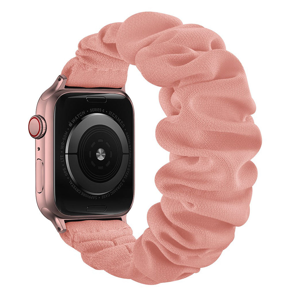  Apple Watch Series 6 44mm / Apple Watch Series 5 44mm Nylon Rem - Størrelse: L - Pink#serie_7