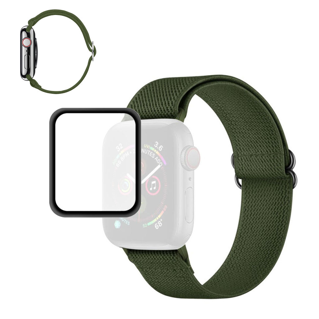 Universal Apple Plastik Rem med Skærmbeskytter - Grøn#serie_3