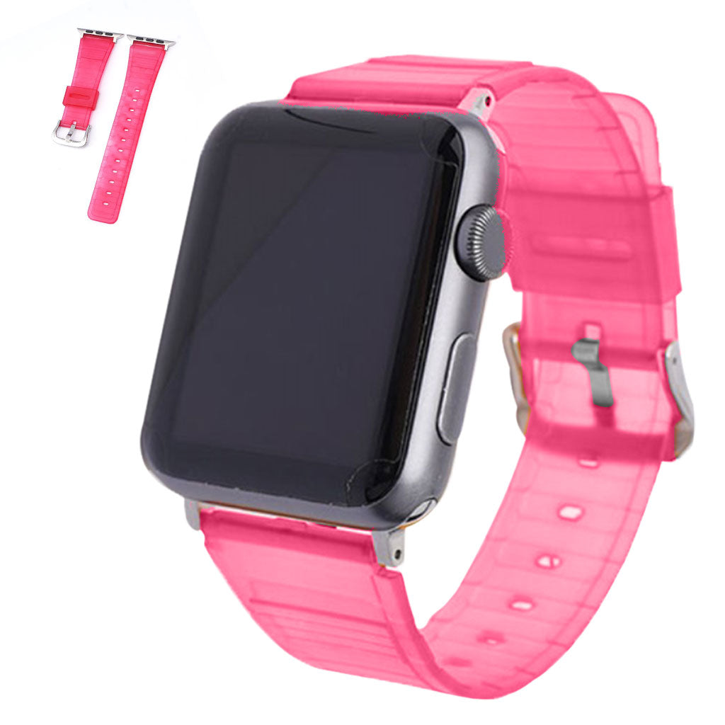 Rigtigt rart Universal Apple Silikone Rem - Pink#serie_12