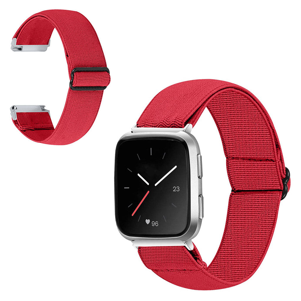 Fed Apple Watch 44mm Nylon Rem - Rød#serie_3