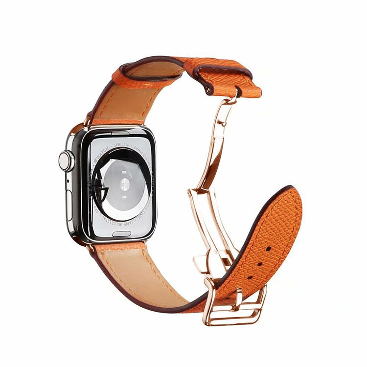 Vildt hårdfør Universal Apple Ægte læder Rem - Orange#serie_14