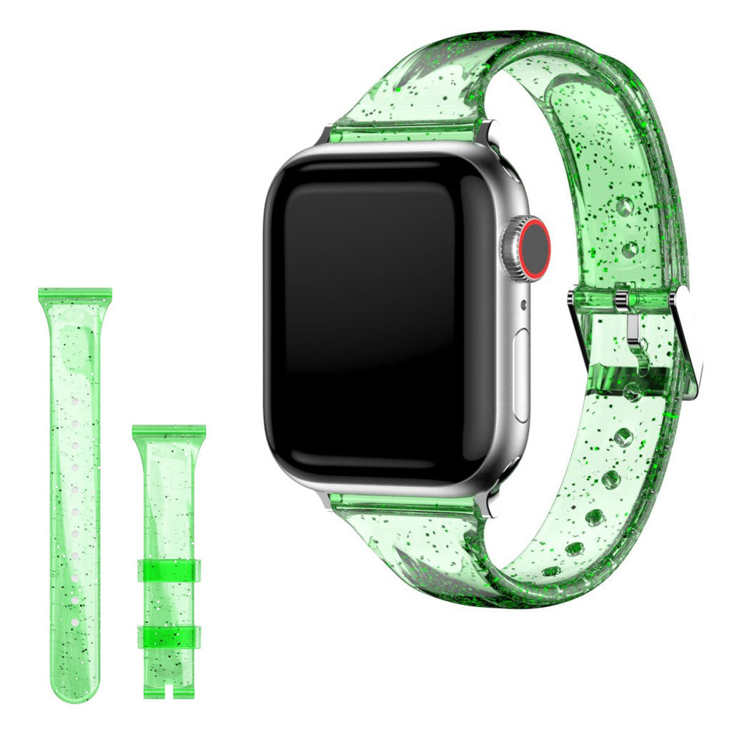 Super fantastisk Universal Apple Silikone Rem - Grøn#serie_4