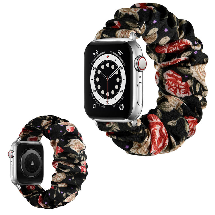  Apple Watch Series 6 40mm / Apple Watch Series 5 40mm Nylon Rem - Størrelse: L - Flerfarvet#serie_14