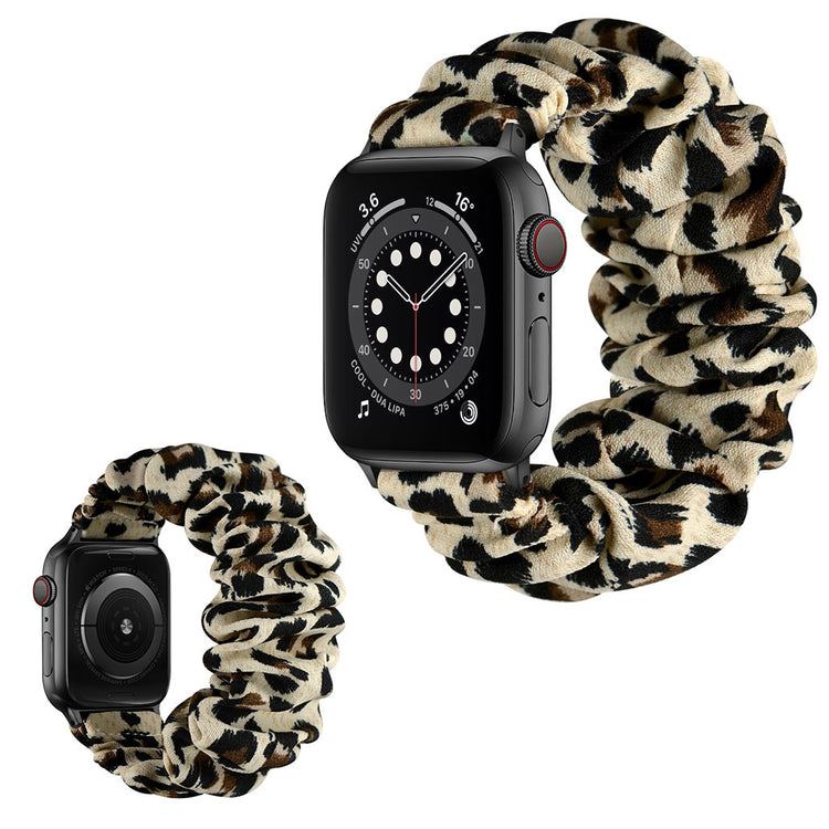  Apple Watch Series 6 40mm / Apple Watch Series 5 40mm Nylon Rem - Størrelse: L - Flerfarvet#serie_2