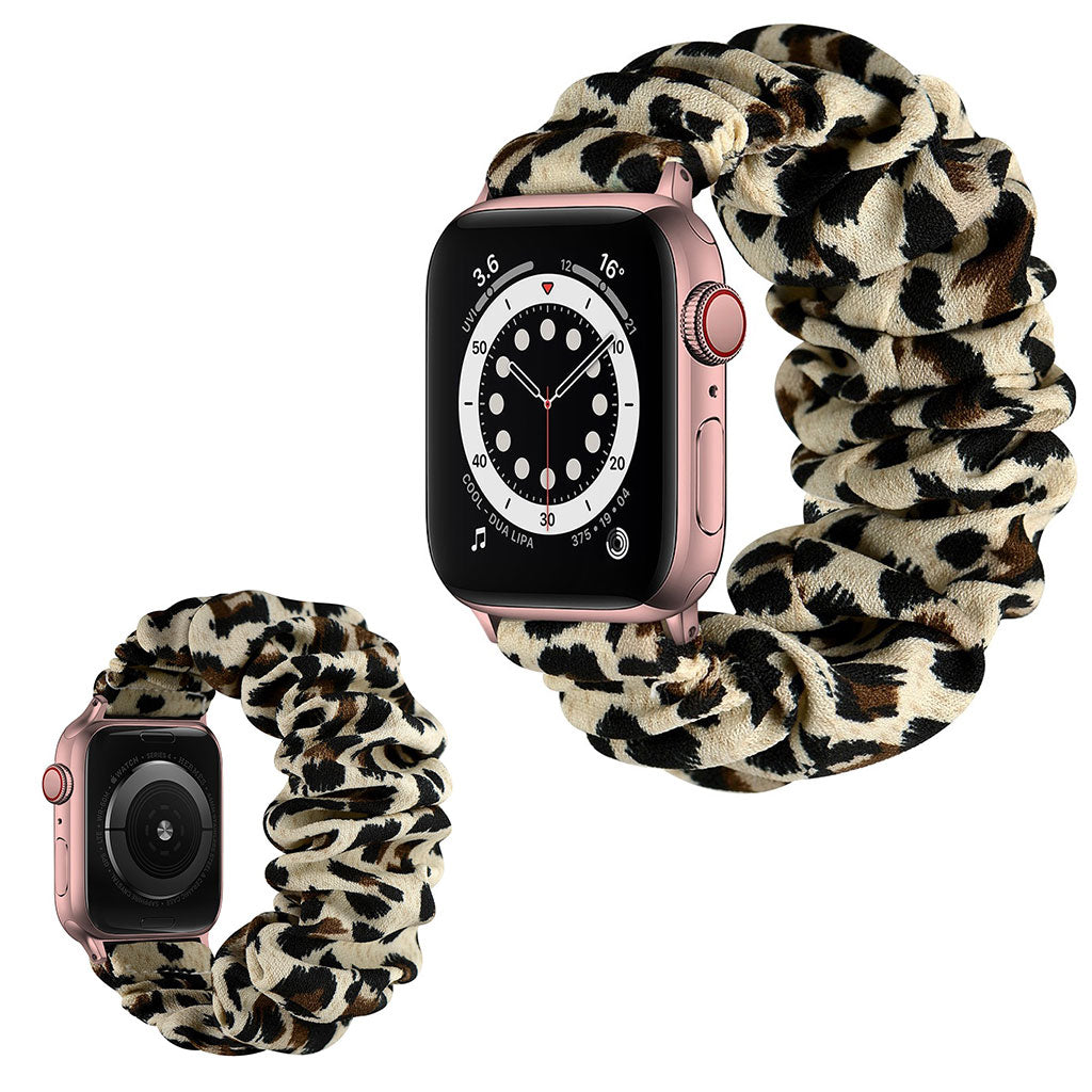 Apple Watch Series 6 40mm / Apple Watch Series 5 40mm Nylon Rem - Størrelse: L - Flerfarvet#serie_6
