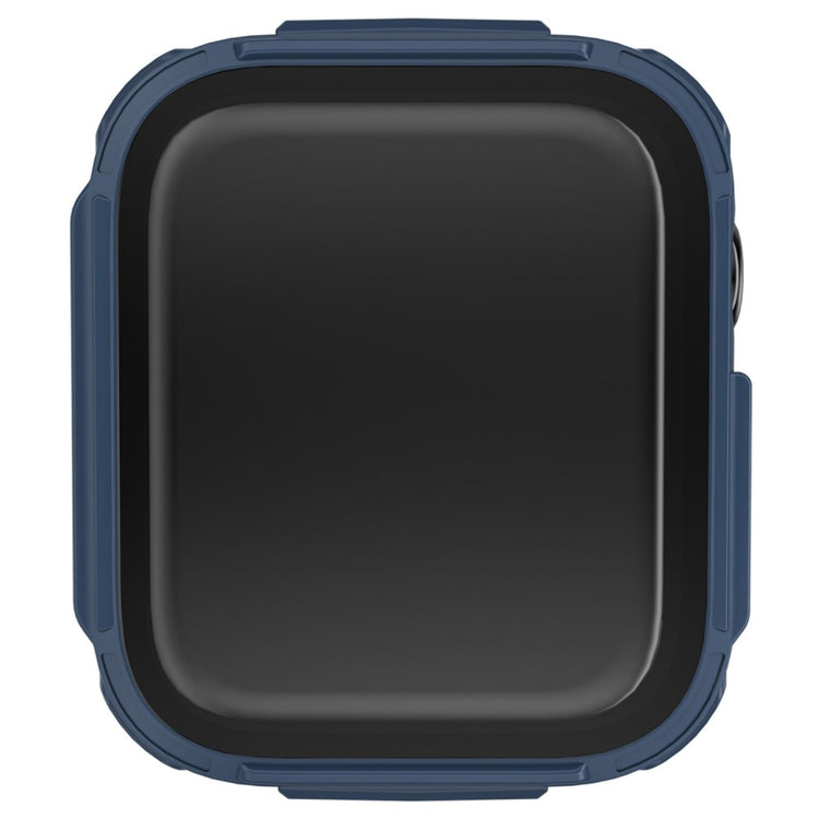 Super Fint Universal Apple Cover med Skærmbeskytter i Plastik og Hærdet Glas - Blå#serie_2