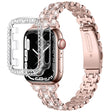 Meget Fed Metal Og Rhinsten Universal Rem passer til Apple Smartwatch