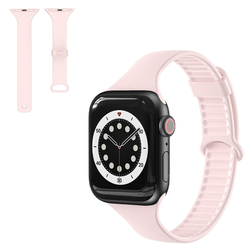 Meget fint Universal Apple Silikone Rem - Pink#serie_4