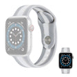Meget Nydelig Silikone Universal Rem passer til Apple Smartwatch