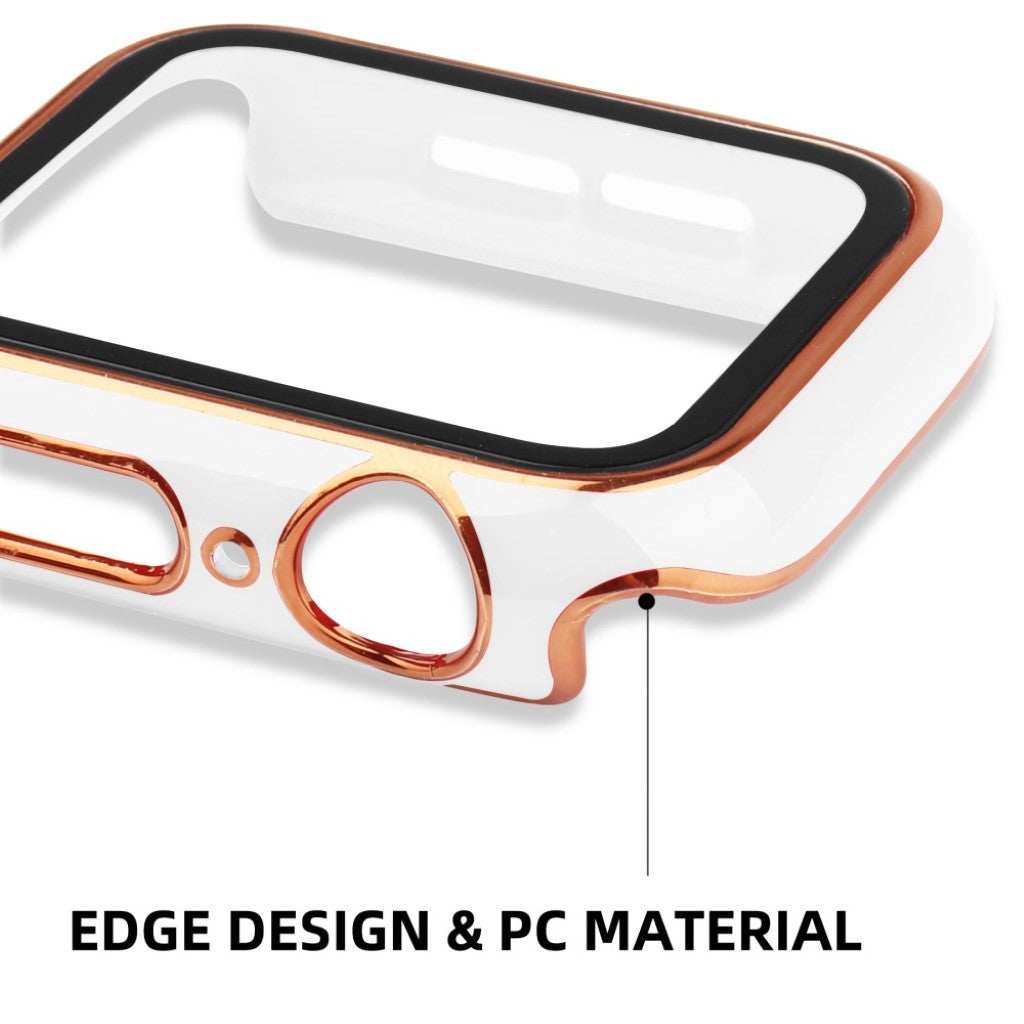 Vildt Godt Universal Apple Cover med Skærmbeskytter i Plastik og Hærdet Glas - Hvid#serie_1