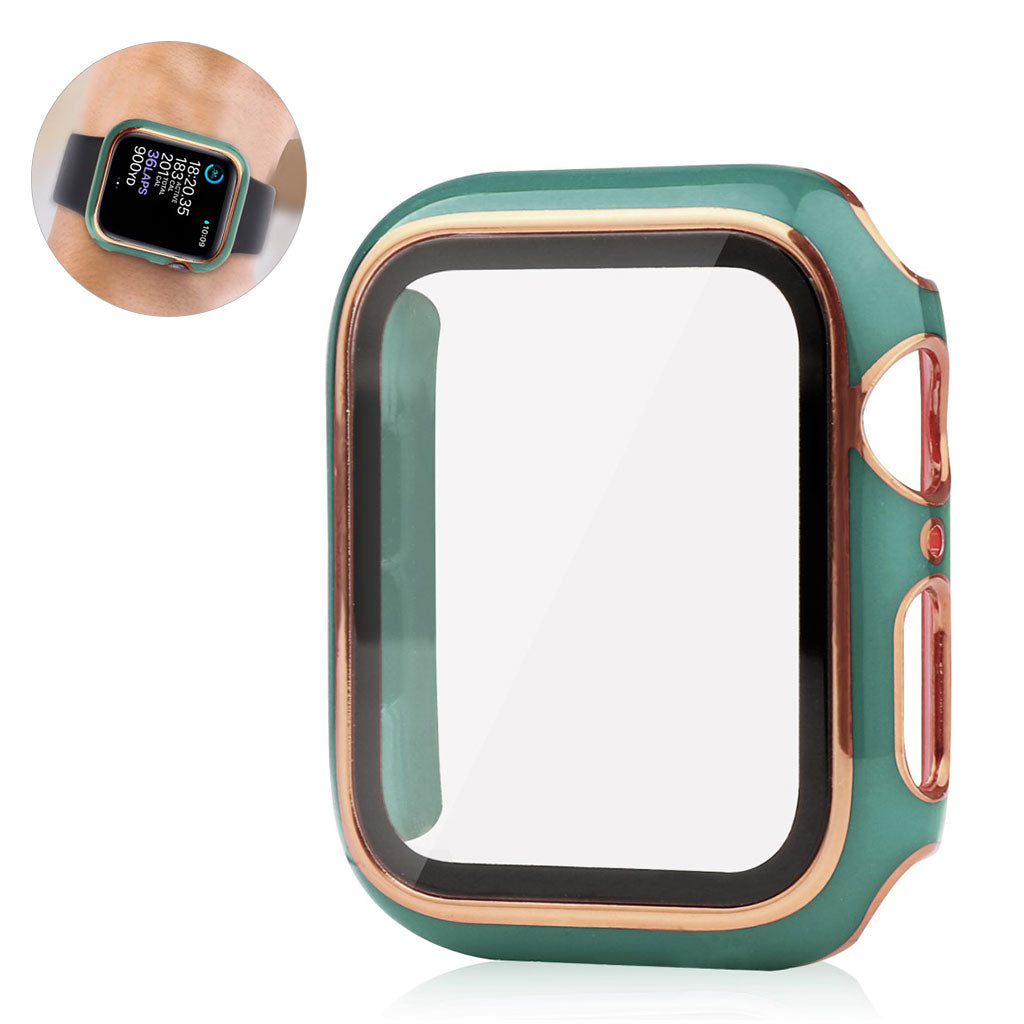 Vildt Godt Universal Apple Cover med Skærmbeskytter i Plastik og Hærdet Glas - Grøn#serie_11