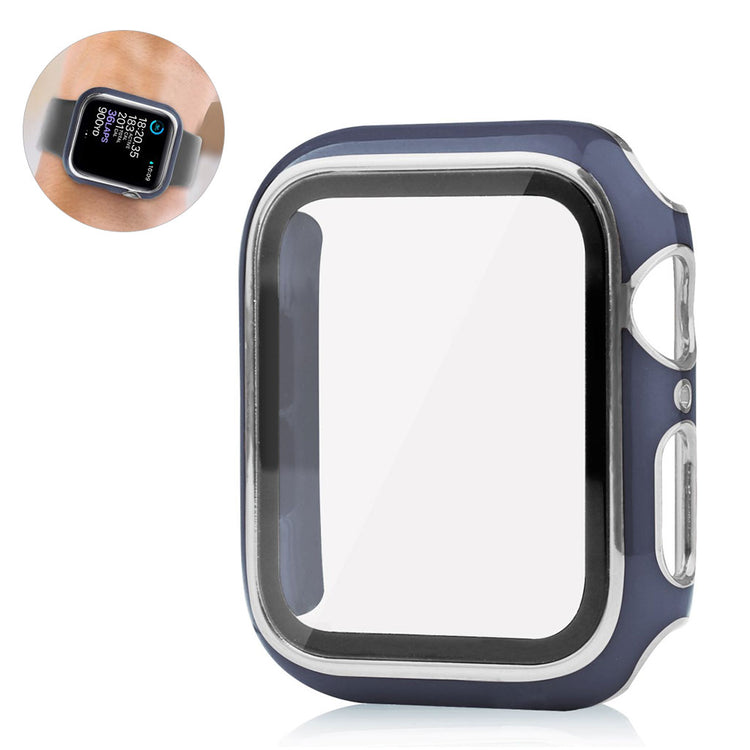 Vildt Godt Universal Apple Cover med Skærmbeskytter i Plastik og Hærdet Glas - Blå#serie_12