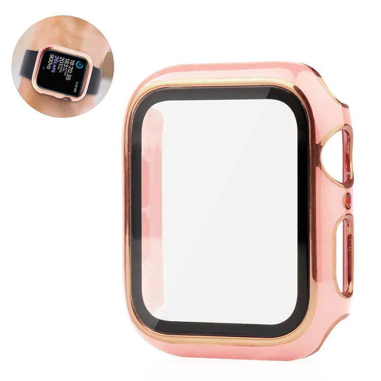 Vildt Godt Universal Apple Cover med Skærmbeskytter i Plastik og Hærdet Glas - Pink#serie_3