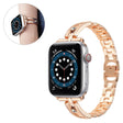 Super Flot Metal Og Rhinsten Universal Rem passer til Apple Smartwatch