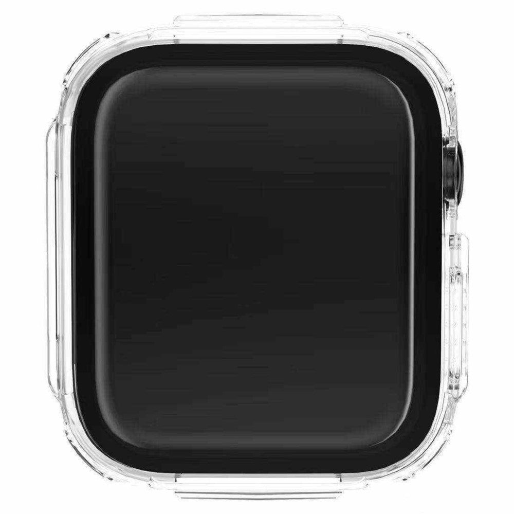 Rigtigt Fed Universal Apple Cover med Skærmbeskytter i Plastik og Hærdet Glas - Gennemsigtig#serie_4