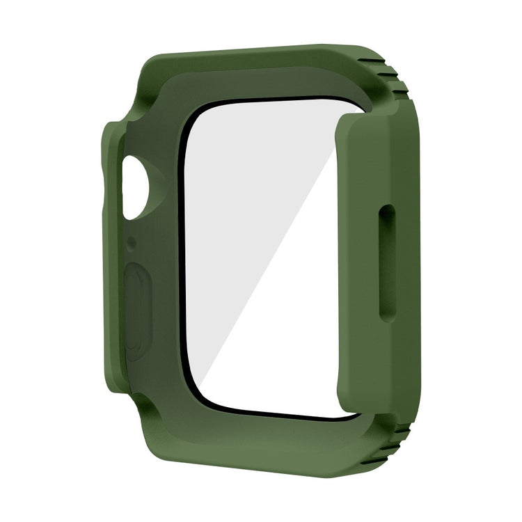 Rigtigt Fed Universal Apple Cover med Skærmbeskytter i Plastik og Hærdet Glas - Grøn#serie_3