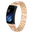 Helt Vildt Flot Metal Og Rhinsten Rem passer til Samsung Gear Fit2