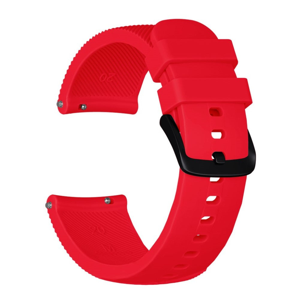 Mega cool Samsung Gear Sport Silikone Rem - Rød#serie_5