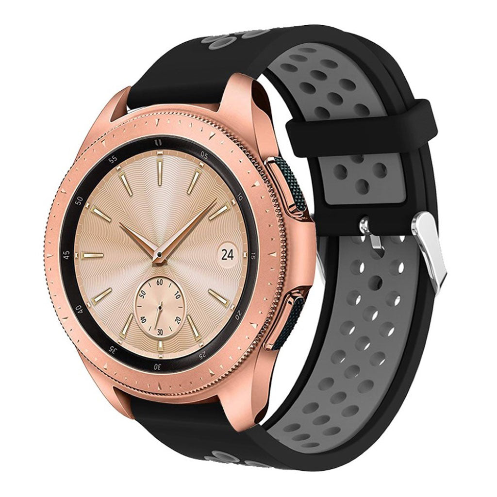 Pænt Samsung Galaxy Watch (42mm) Silikone Rem - Flerfarvet#serie_14