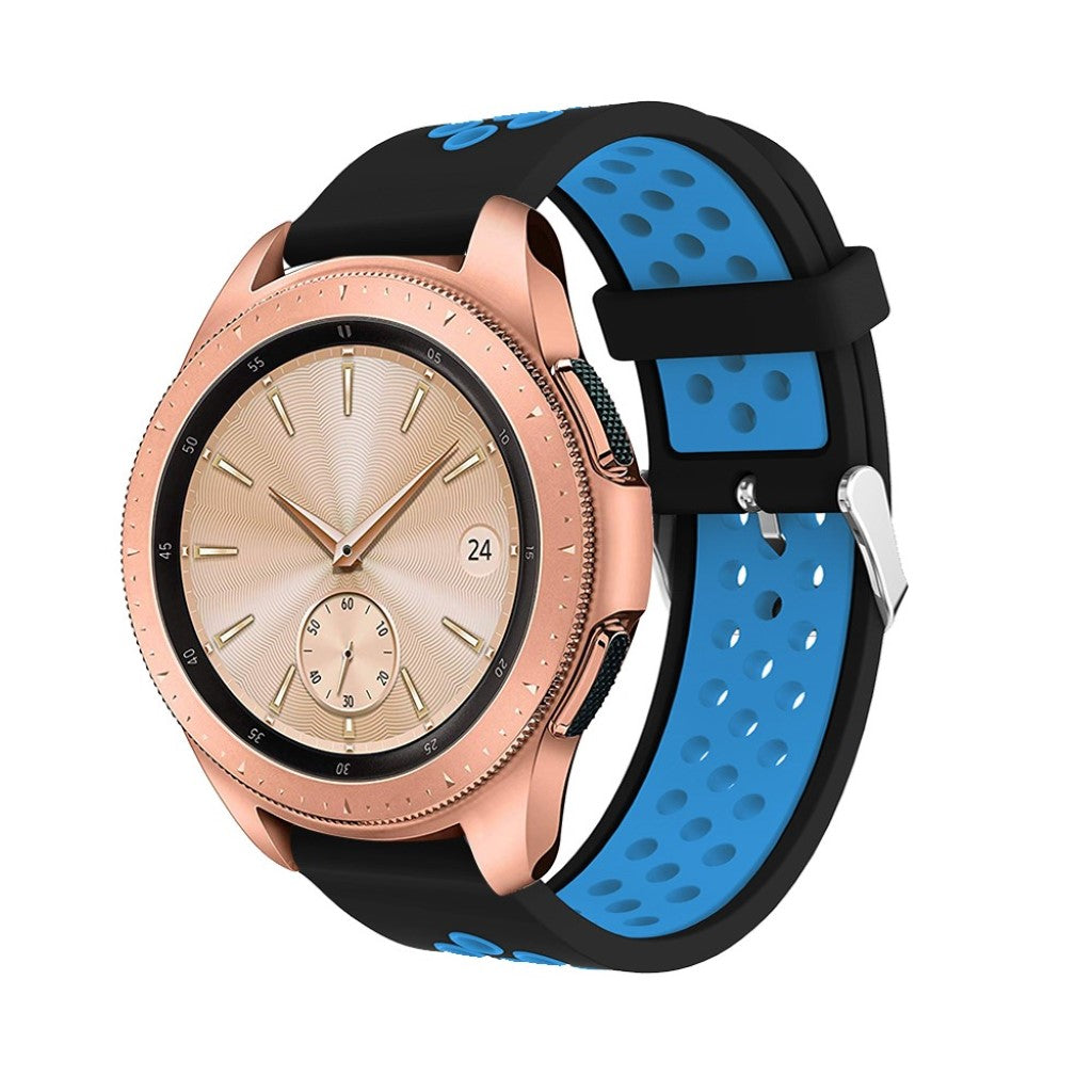 Pænt Samsung Galaxy Watch (42mm) Silikone Rem - Flerfarvet#serie_15