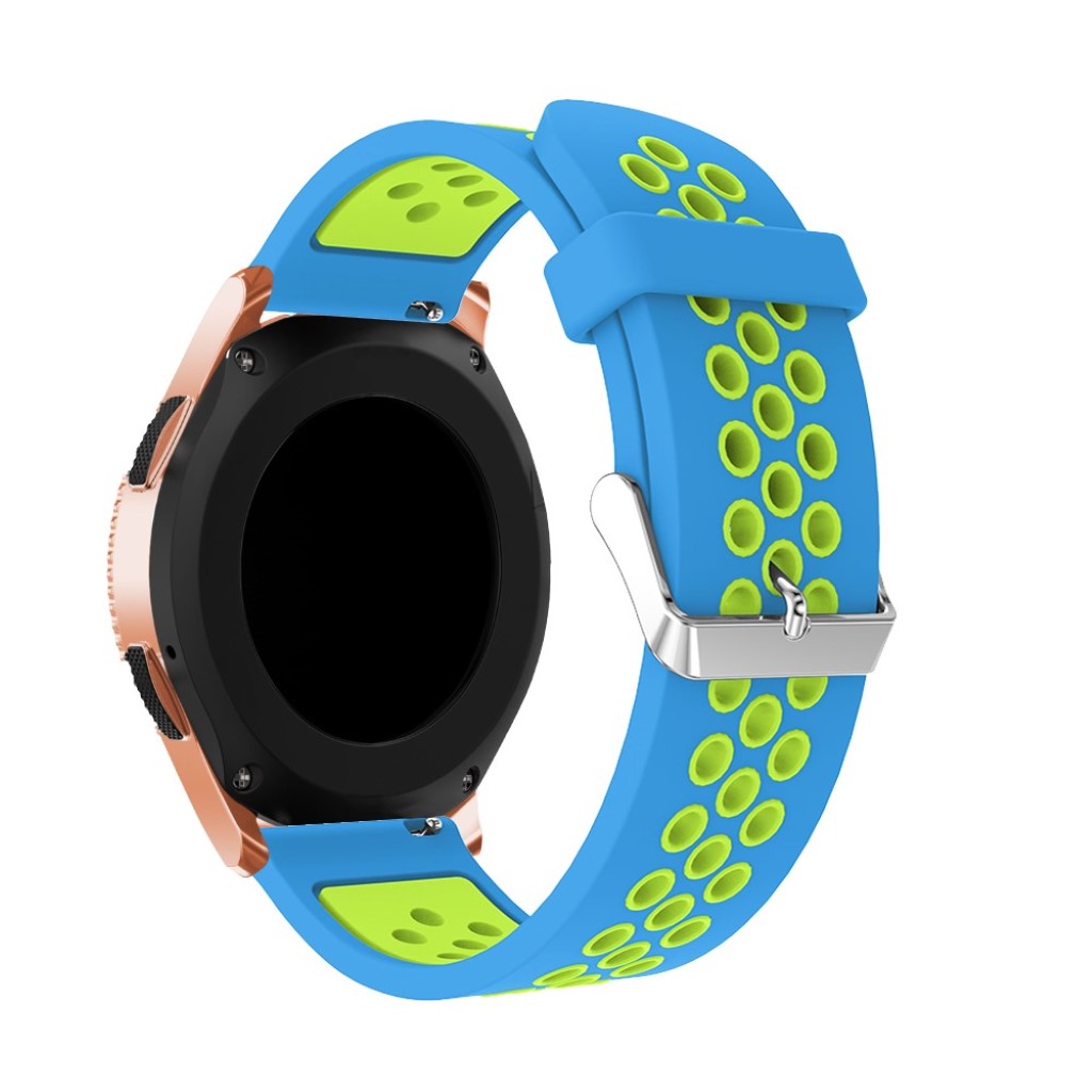 Pænt Samsung Galaxy Watch (42mm) Silikone Rem - Flerfarvet#serie_4
