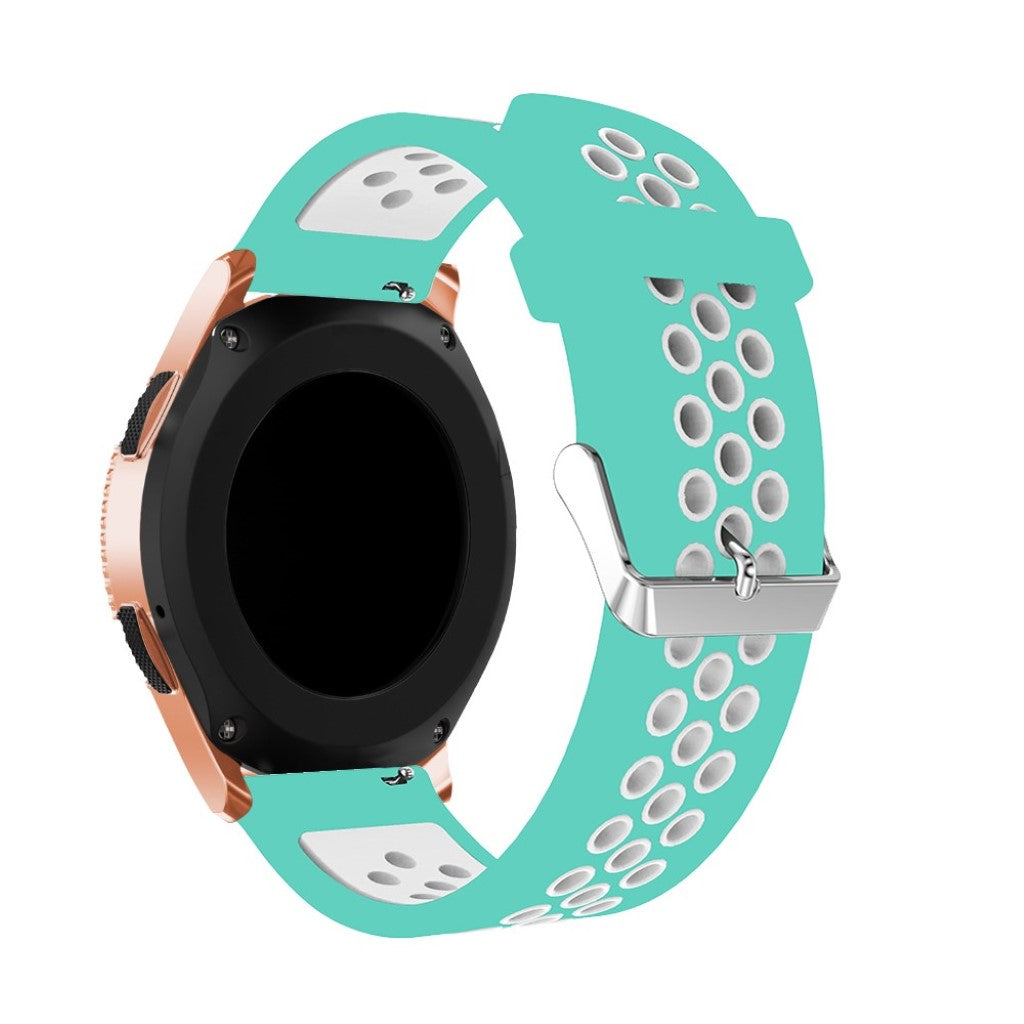Pænt Samsung Galaxy Watch (42mm) Silikone Rem - Flerfarvet#serie_6