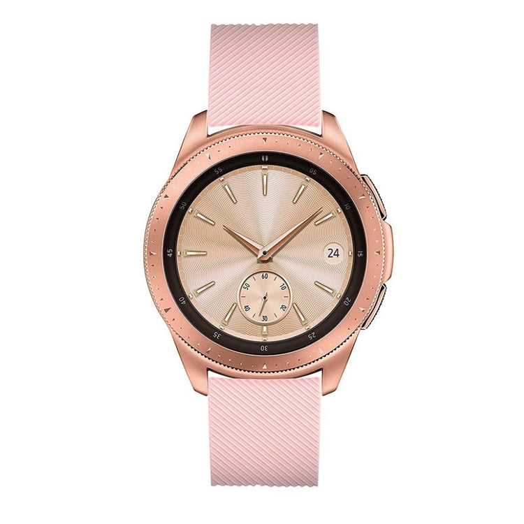 Udsøgt Samsung Galaxy Watch (42mm) Silikone Rem - Pink#serie_4