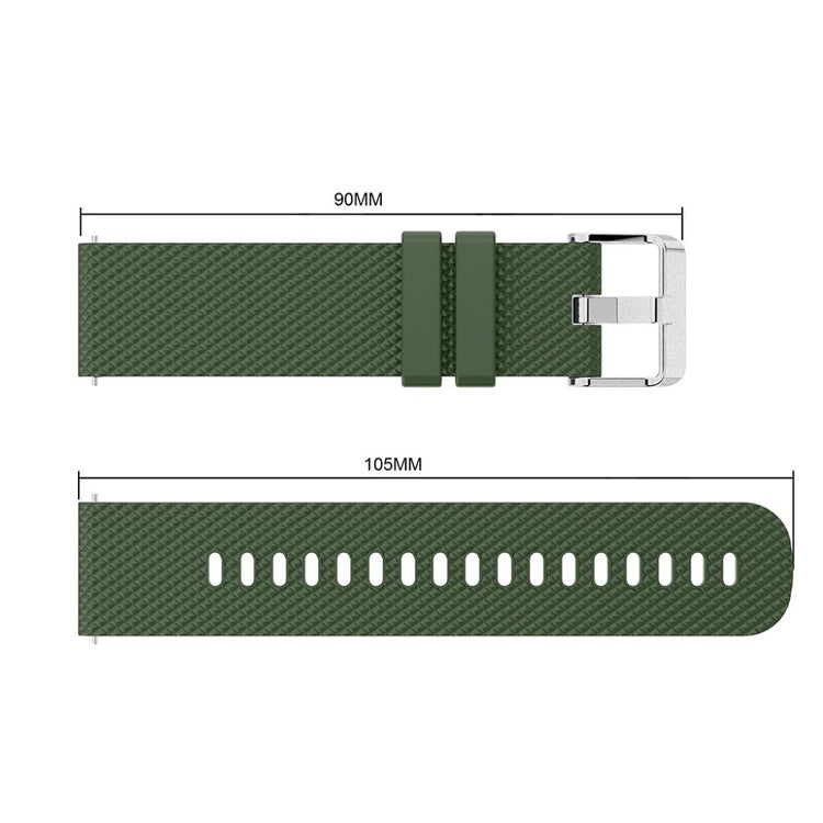 Super flot Samsung Galaxy Watch (42mm) Silikone Rem - Grøn#serie_2