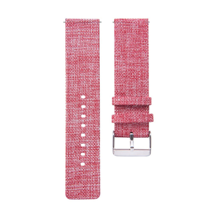 Rigtigt slidstærk Samsung Galaxy Watch (42mm) Nylon Rem - Pink#serie_4