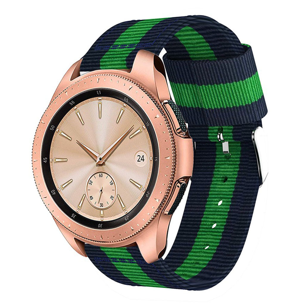 Helt vildt hårdfør Samsung Galaxy Watch (42mm) Nylon Rem - Flerfarvet#serie_2