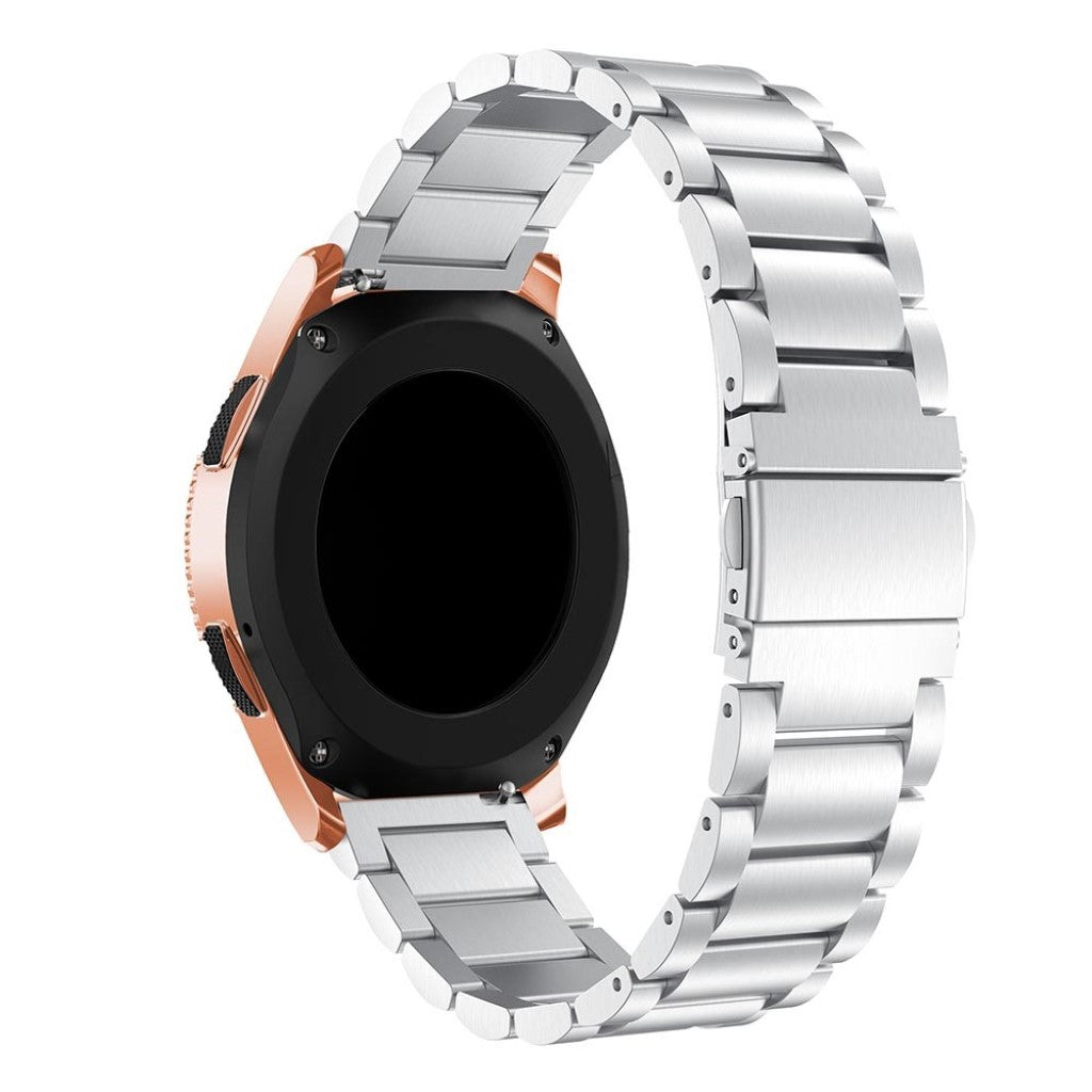 Vildt kønt Samsung Galaxy Watch (42mm) Metal Rem - Sølv#serie_181