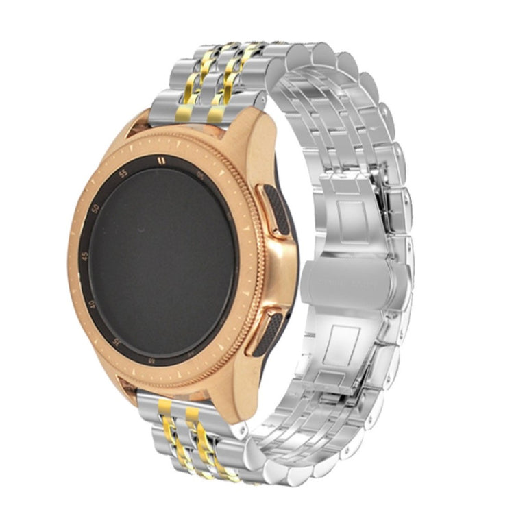 Super holdbart Samsung Galaxy Watch (42mm) Metal Rem - Sølv#serie_4