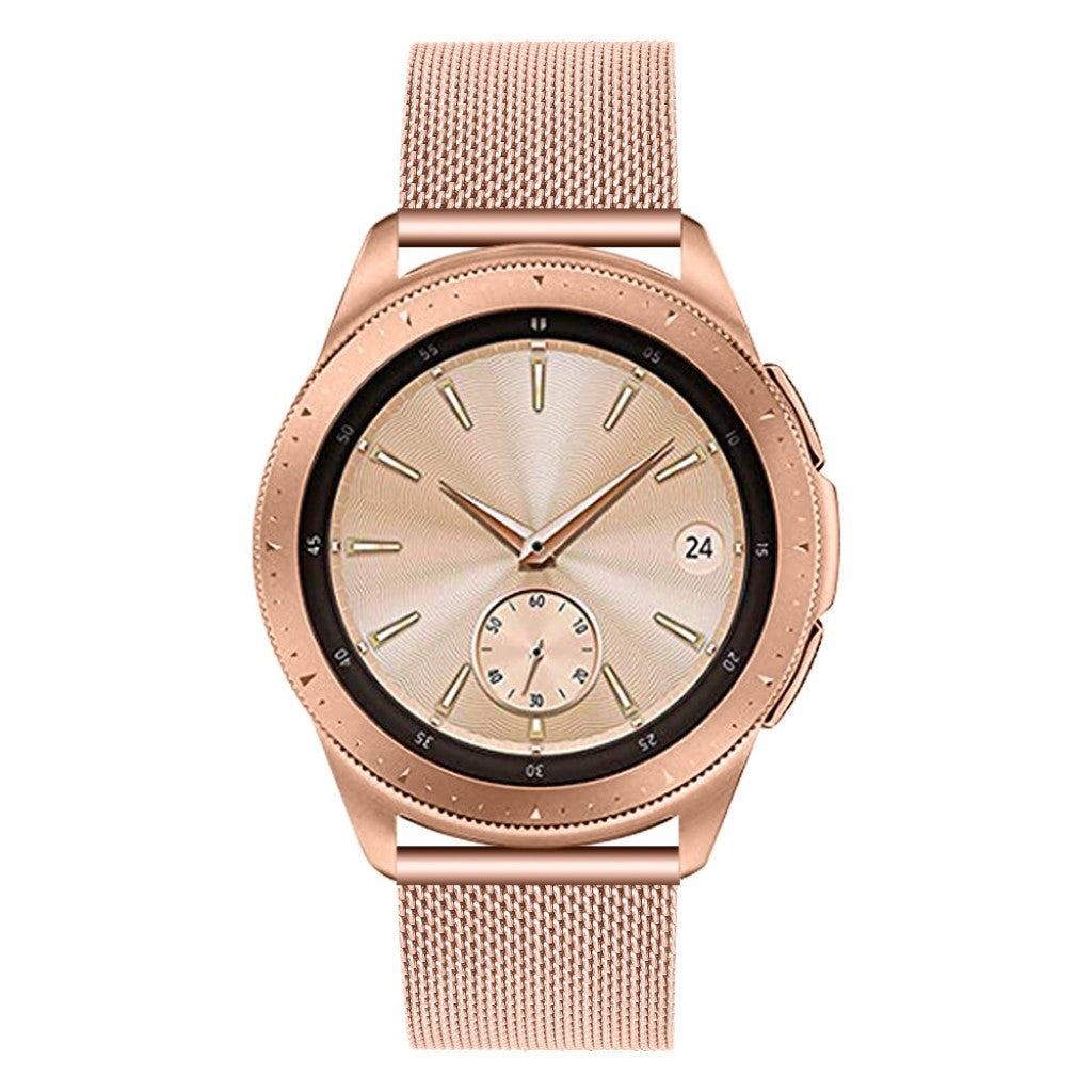Fantastisk Samsung Galaxy Watch (42mm) Metal Rem - Pink#serie_1