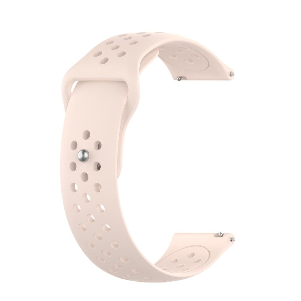 Rigtigt flot Samsung Galaxy Watch (42mm) Silikone Rem - Pink#serie_6