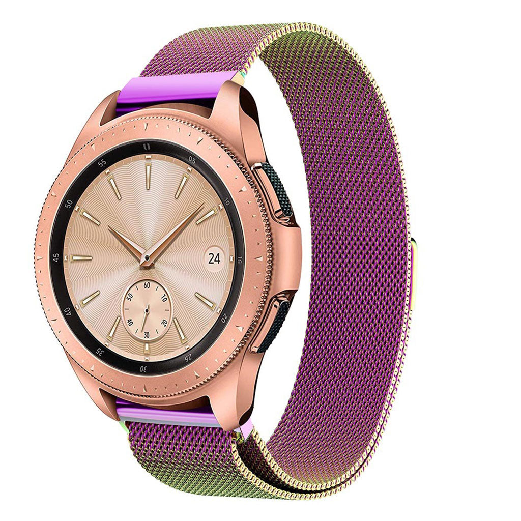 Rigtigt flot Samsung Galaxy Watch (42mm) Metal Rem - Flerfarvet#serie_4