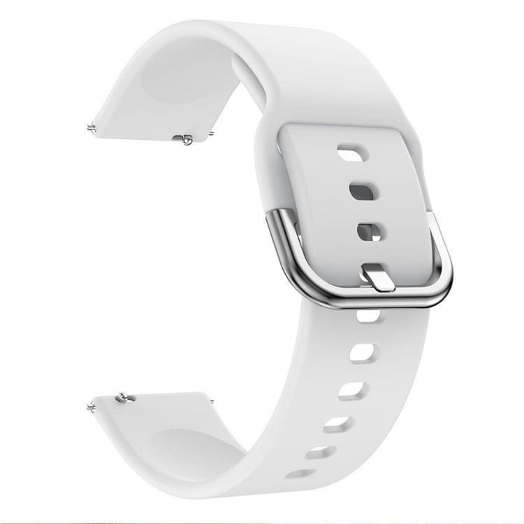 Helt vildt fed Samsung Galaxy Watch (42mm) Silikone Rem - Hvid#serie_2
